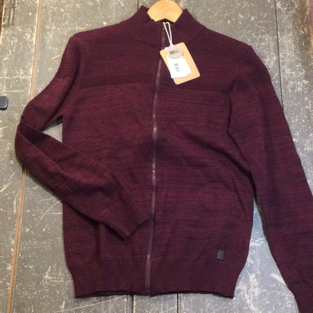 Blend zip cardigan